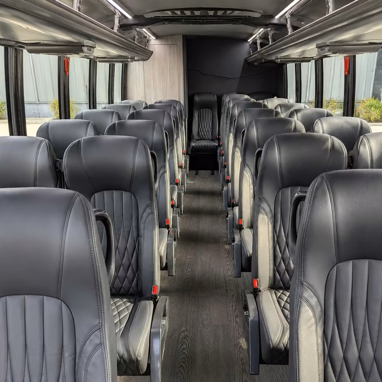 30 passenger minibus interior