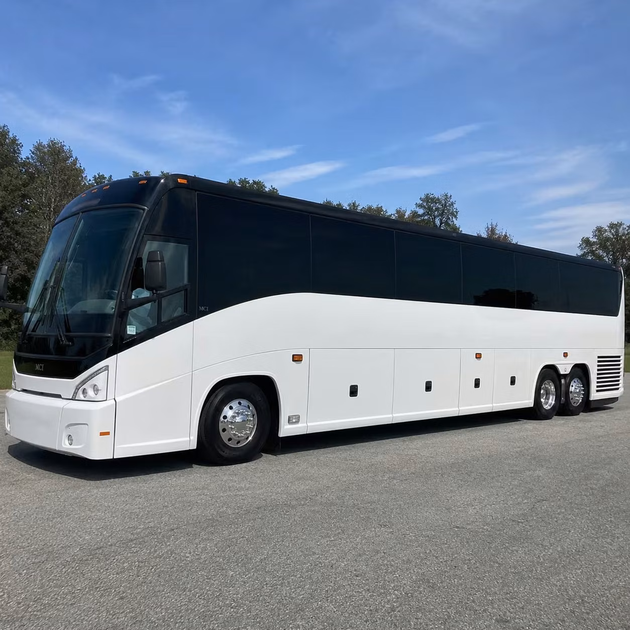 56 passenger charter bus