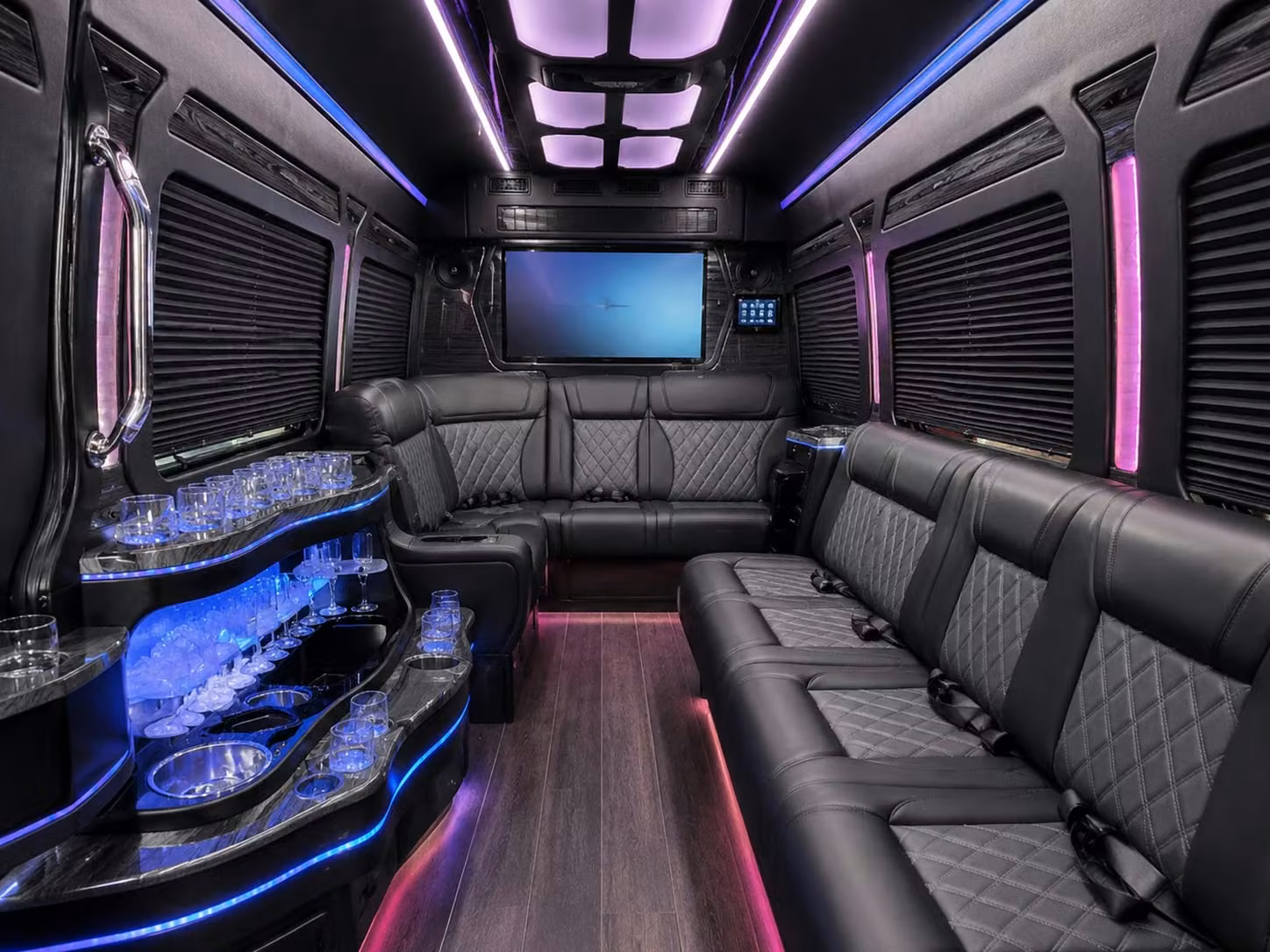 sprinter limousine inside